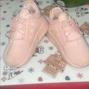 Adidas Kids Light Pink Sneakers